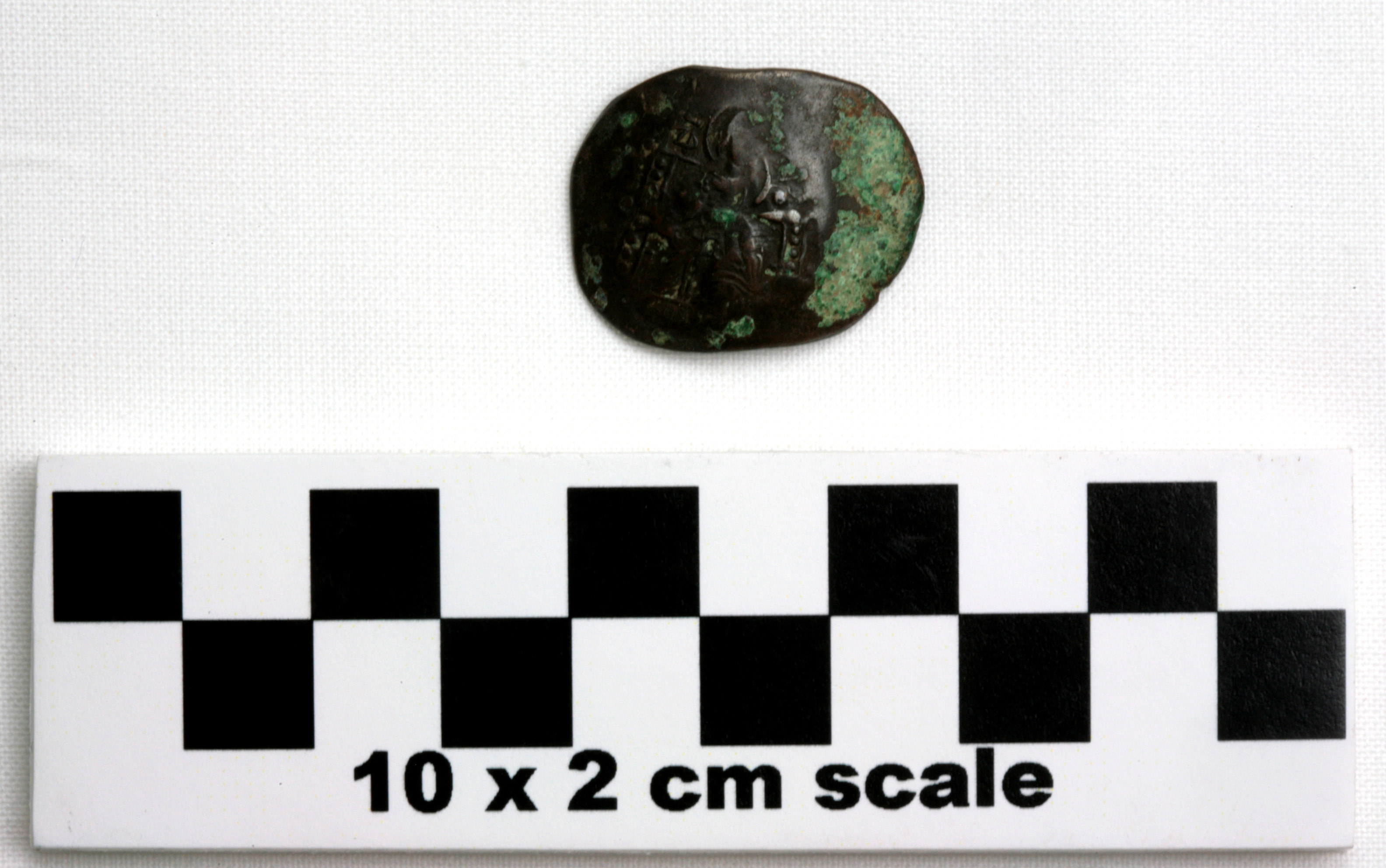 Image of item of type Coin and color black, light greenish gray
