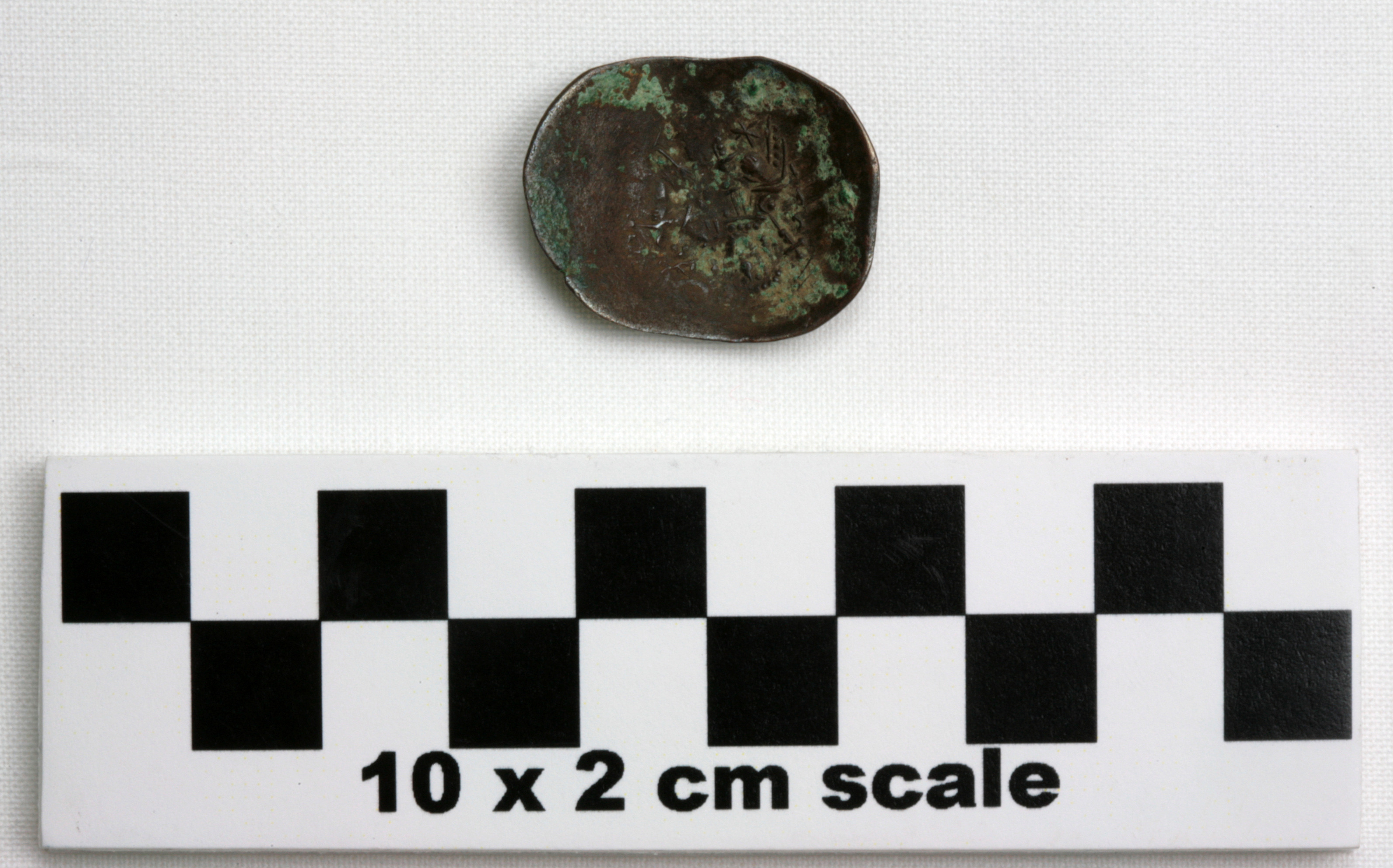 Image of item of type Coin and color black, light greenish gray