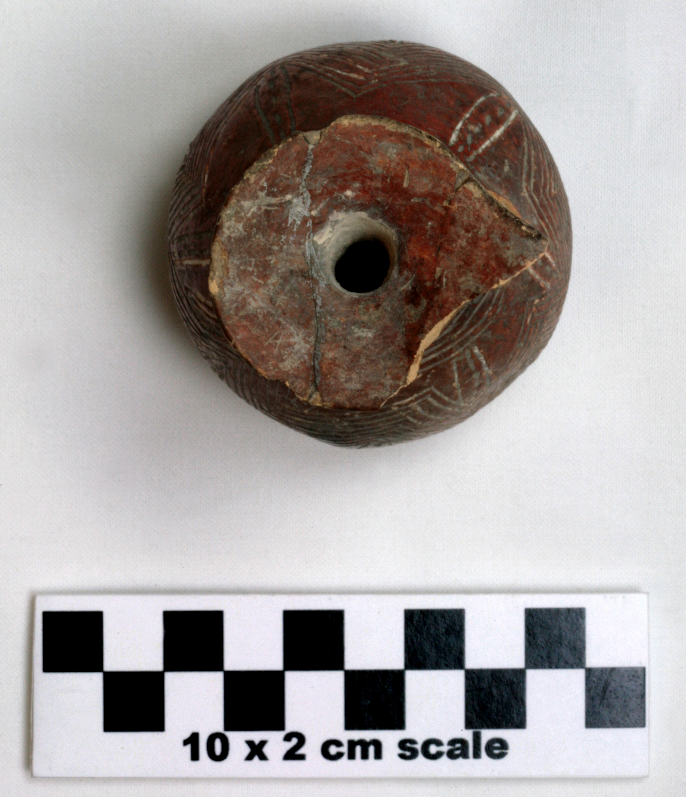 Image of item of type Pottery and color Very pale brown