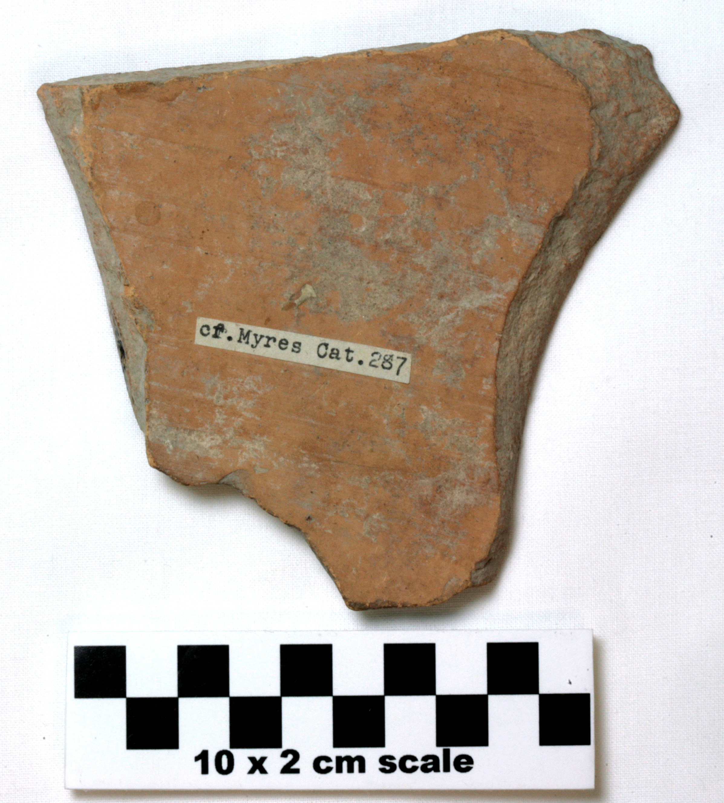 Image of item of type Pottery and color Reddish yellow