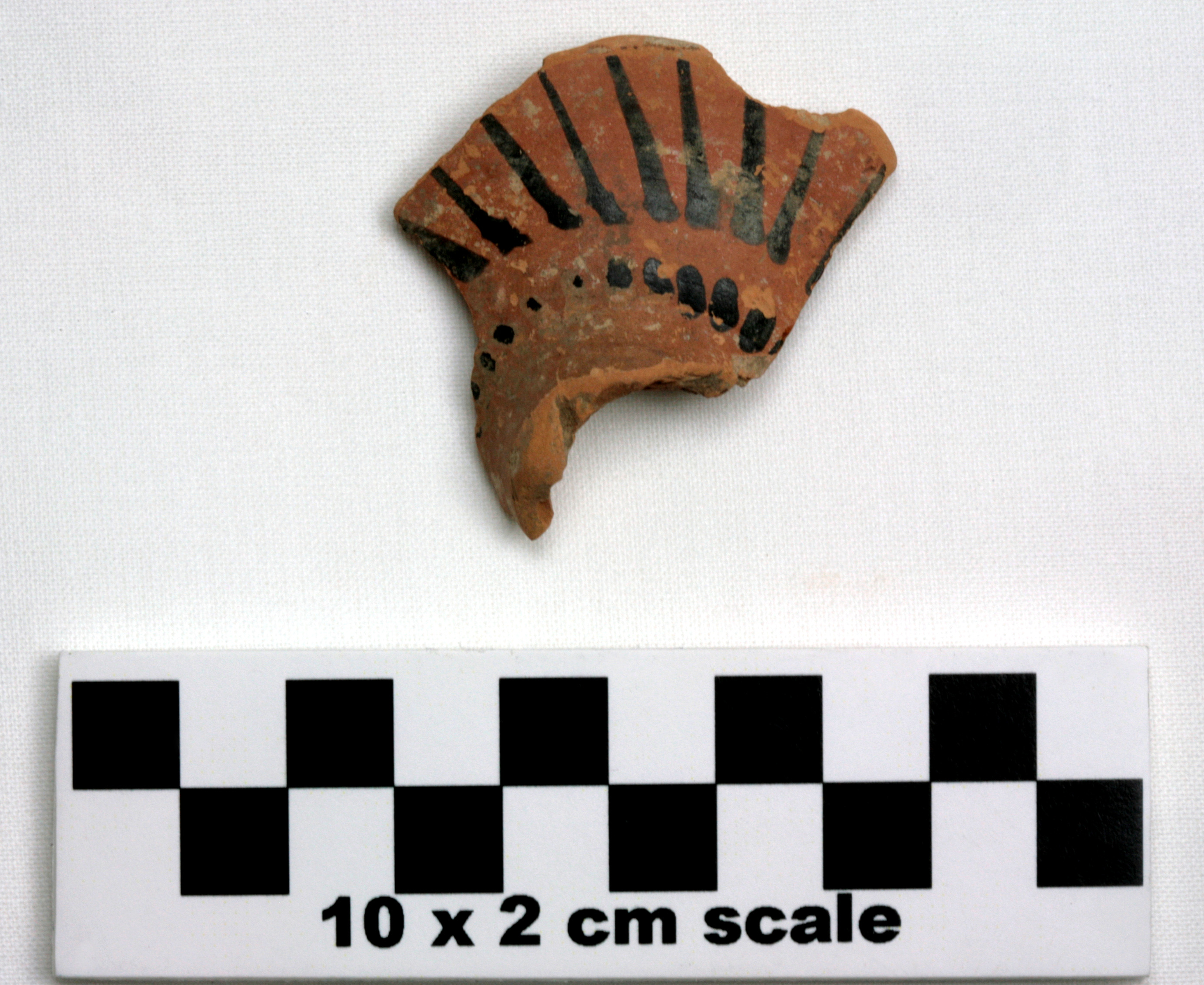 Image of item of type Pottery and color Reddish yellow