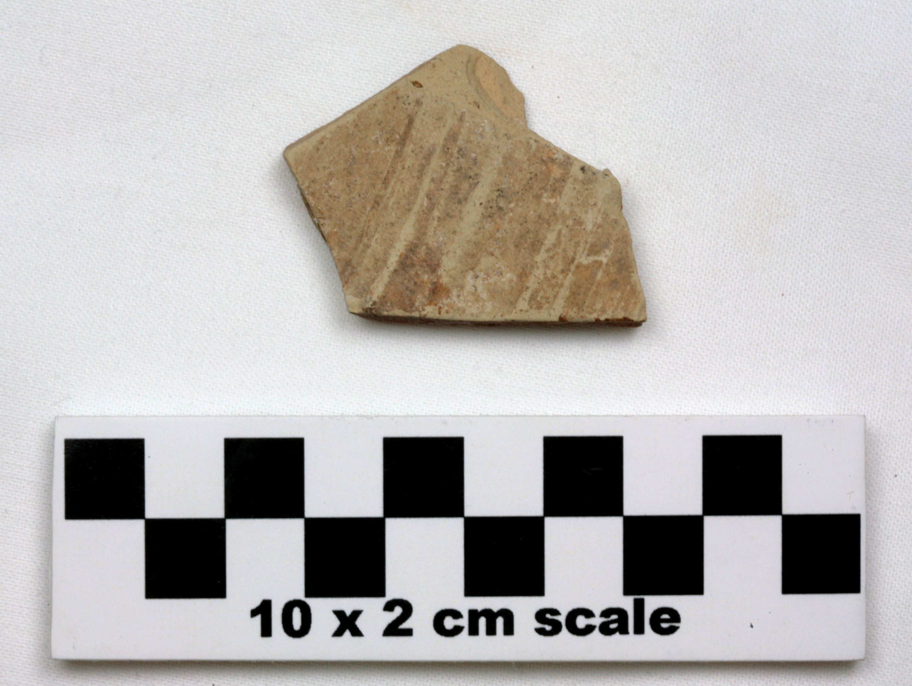 Image of item of type Pottery and color Very pale brown