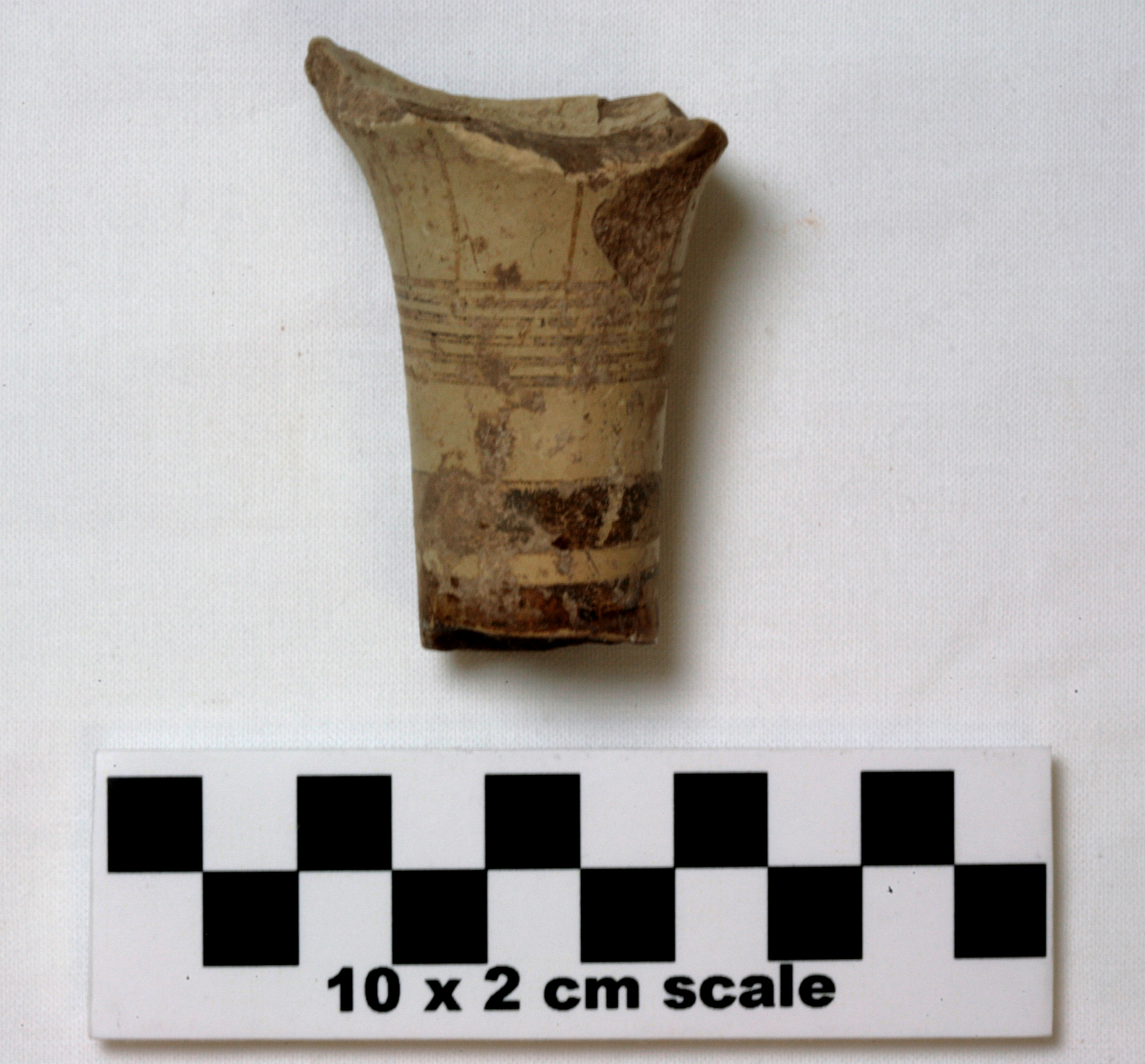 Image of item of type Pottery and color Very pale brown